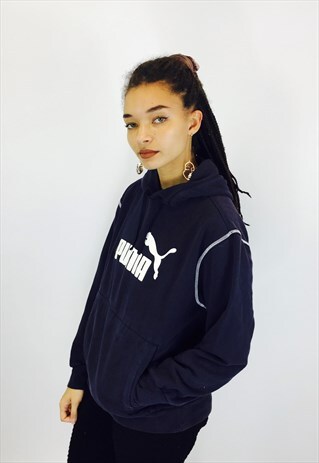PUMA BIG LOGO PULLOVER HOODIE
