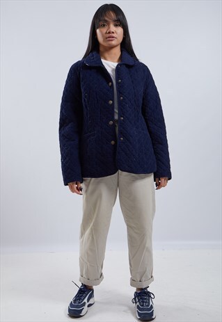 VINTAGE TOMMY HILFIGER QUILTED CORDUROY JACKET