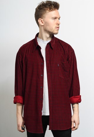 VINTAGE CORDUROY CORD SHIRT