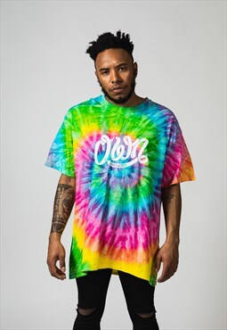 Tie Dye Cascade T-shirt -  NeonWash