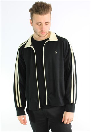 RALPH LAUREN CLASSIC TRACK BOMBER JACKET