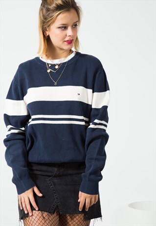VINTAGE TOMMY HILFIGER KNIT JUMPER / S377