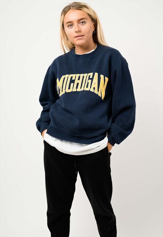 VINTAGE RUSSEL ATHLETIC MICHIGAN SWEATSHIRT