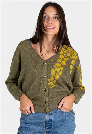 VINTAGE 80S KNITTED CARDIGAN BY AVELINAS / SP202251