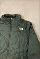 THE NORTH FACE 600 PUFFER COAT WITH EMBROIDERED LOGO