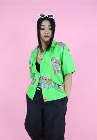 VINTAGE HAWAIIAN FLORAL OG PRINTED SHIRT