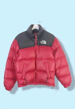Vintage The North Face Jacket Nuptse 700 in Red XS
