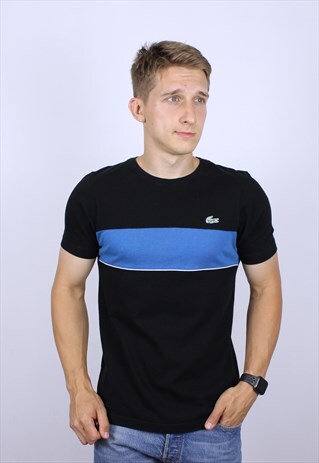 VINTAGE LACOSTE MENS LOGO T-SHIRT TOP