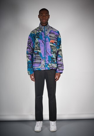 VINTAGE NIKE SHOCKWAVE TRACK JACKET