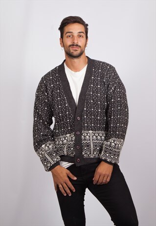 VINTAGE 90S WOOL CARDIGAN