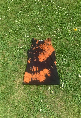 VINTAGE TOP REWORKED TIEDYE