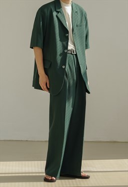 Men's fashion temperament suit set