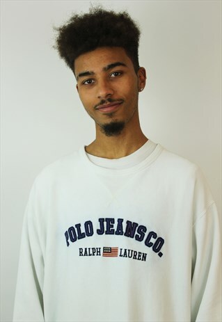 RALPH LAUREN POLO JEANS VINTAGE SWEATSHIRT, XL