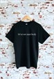 LOL UR NOT MATT HEALY SLOGAN PRINT WHITE UNISEX T-SHIRT