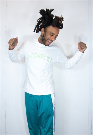 VINTAGE EMBROIDED DIESEL SWEATSHIRT