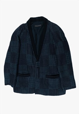 Vintage black and grey patterned jacket