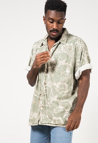 VINTAGE 80S HAWAIIAN SHIRT / S1714