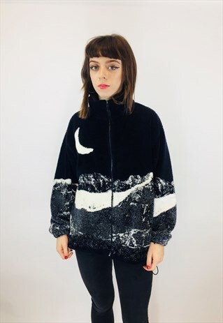 WOLF TEDDY BEAR FLEECE JACKET