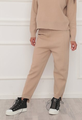 WOMEN BEIGE PANTS