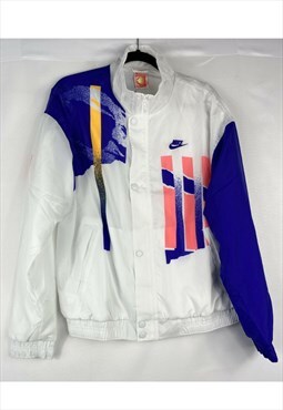 Nike Challenge Court NYC Tennis Jacket 1990 Andre Agassi L