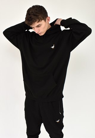 G&G UNISEX BLACK GOOSE SLIM HOOD (2MATCHTRACKIES)
