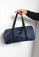 VINTAGE GUESS SATCHEL HOLDALL GYM BAG BLUE