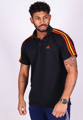 VINTAGE ADIDAS POLO T-SHIRT T948