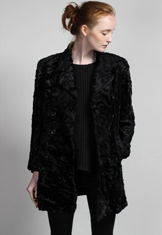 VINTAGE FAUX FUR JACKET