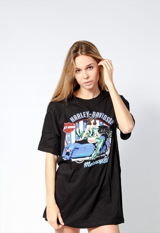 VINTAGE HARLEY DAVIDSON T-SHIRT DEAD STOCK
