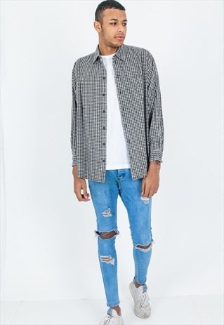 VINTAGE AZTEC PATTERN SHIRT