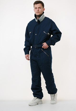 90s NEW LINE Vintage Skisuit Jumpsuit Overalls 18428