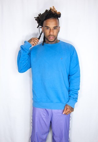 TOMMY HILFIGER EMBROIDED VINTAGE SWEATER