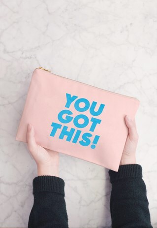 YOU GOT THIS - BLUSH PINK POUCH