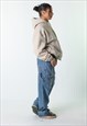 BLUE DENIM 90S BAGGY HIP HOP C.W.WON CARGO SKATER PANTS