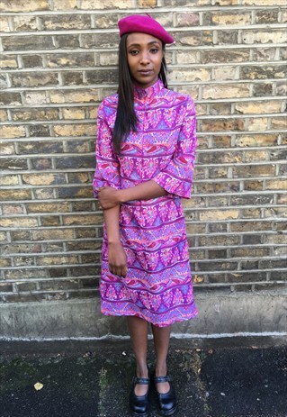 1970'S PSYCHDELIC DRESS