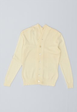 Vintage 90's Cardigan Sweater Yellow
