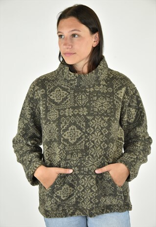 VINTAGE 90'S GAP BROWN SWEATER SMALL