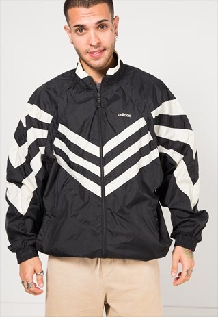 VINTAGE 80S ADIDAS SHELL SPORT JACKET / S1111