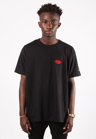 T-SHIRT KISS BLACK