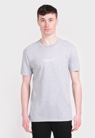 GREY SHORT-SLEEVE CLASSIC T-SHIRT - RELAXED FIT