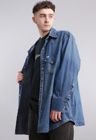 VINTAGE CARHARTT DENIM SHIRT Z246