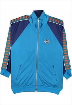 Vintage 90's Kappa Windbreaker Retro Track Jacket Zip Up