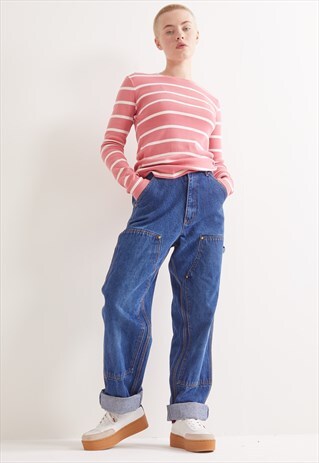 VINTAGE RALPH LAUREN STRIPED LONG SLEEVE TOP