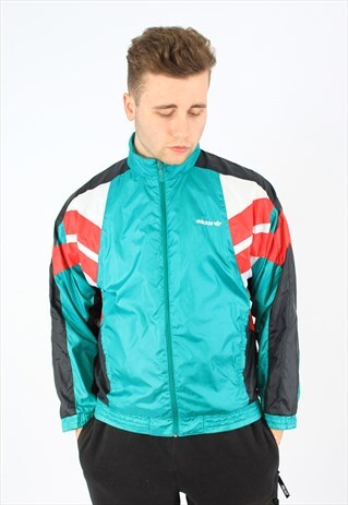 ADIDAS VINTAGE 3 STRIPES SPORTS TRACK JACKET