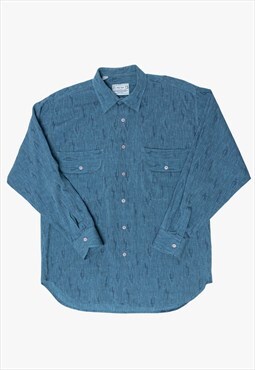 Vintage blue speckled shirt