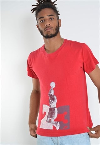 air jordan t shirt red