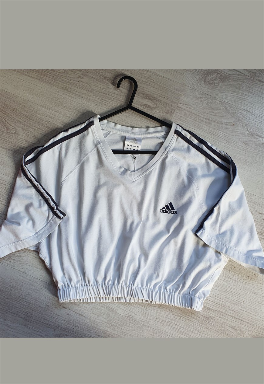 Adidas vintage crop on sale top