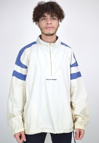 VINTAGE 90'S RALPH LAUREN POLO SPORT TRACK JACKET