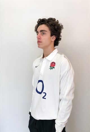 VINTAGE NIKE RUGBY ENGLAND POLO