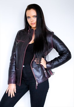 Leather jacket by Trussardi jeans